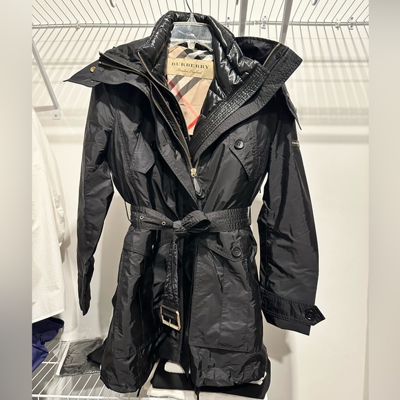 BURBERRY 3-in-1 Parka Coat - Black - Picture 1 of 15